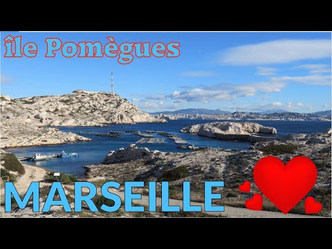 Marseille. Ile Pomègues. Calanque de la Crine ❤️❤️ Iles du Frioul