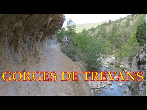 Gorges de Trévans, Estoublon. PACA