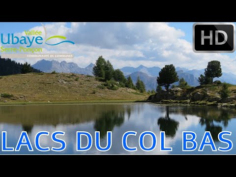 [HD] Lac Noir, Lac du Milieu, Lac de la Cabane, Le Lauzet-Ubaye